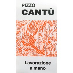 Pizzo Cantù Set Asciugamano e Ospite Puro lino 100% Artigianale Made in Italy